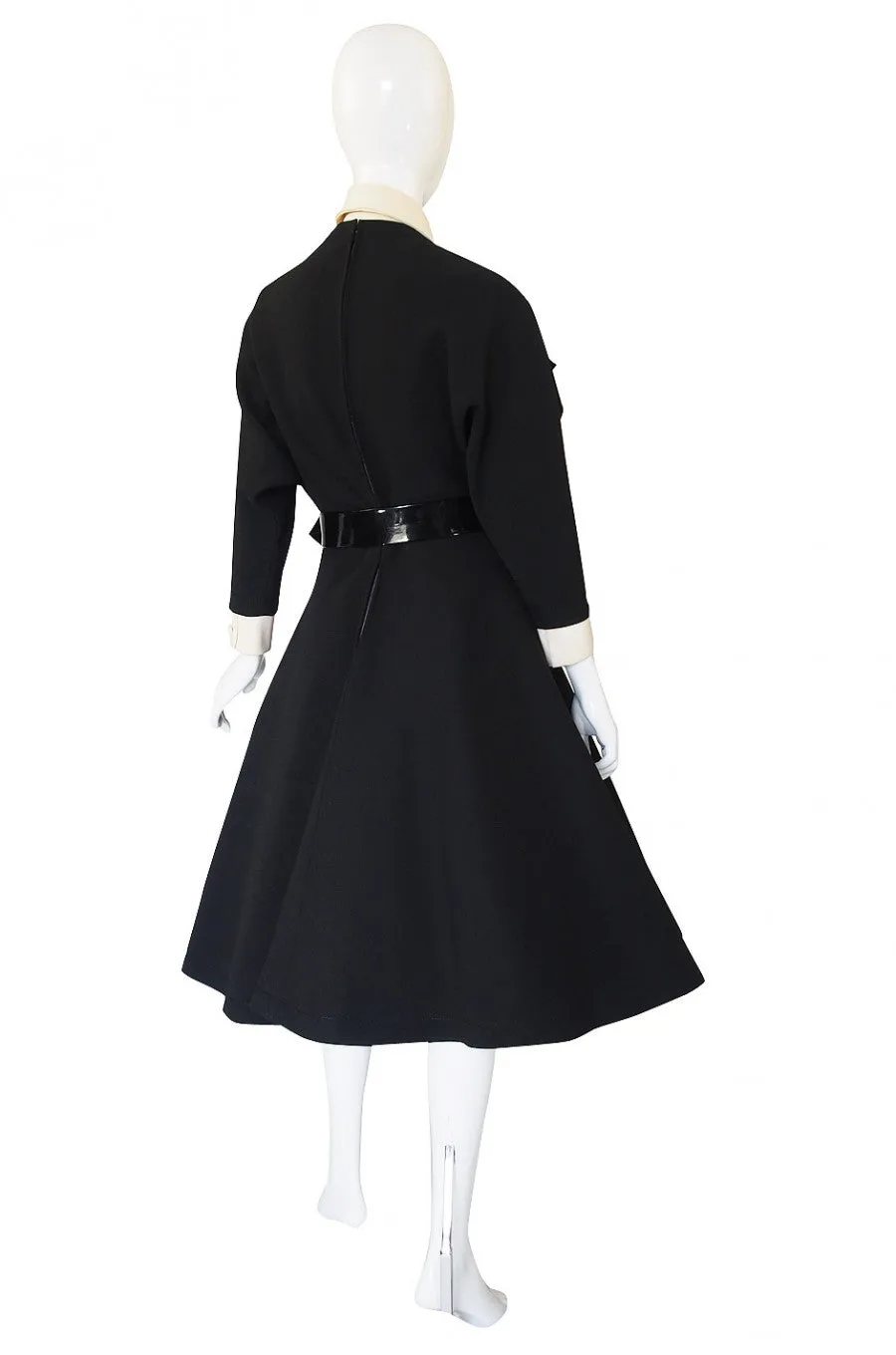 1950s Carosa Roma Demi-Couture Day Dress