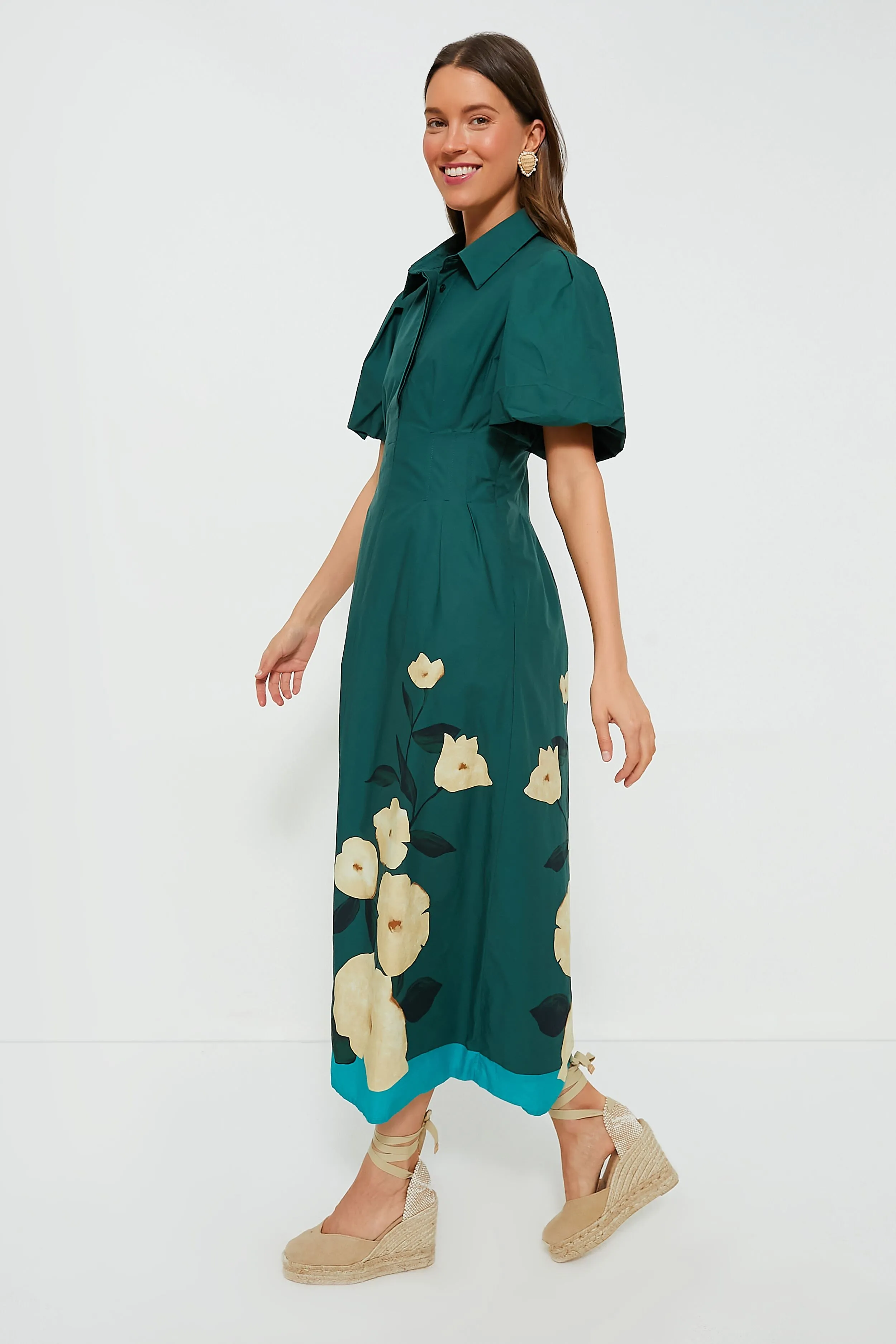 Aegean Blossoms Delaney Dress