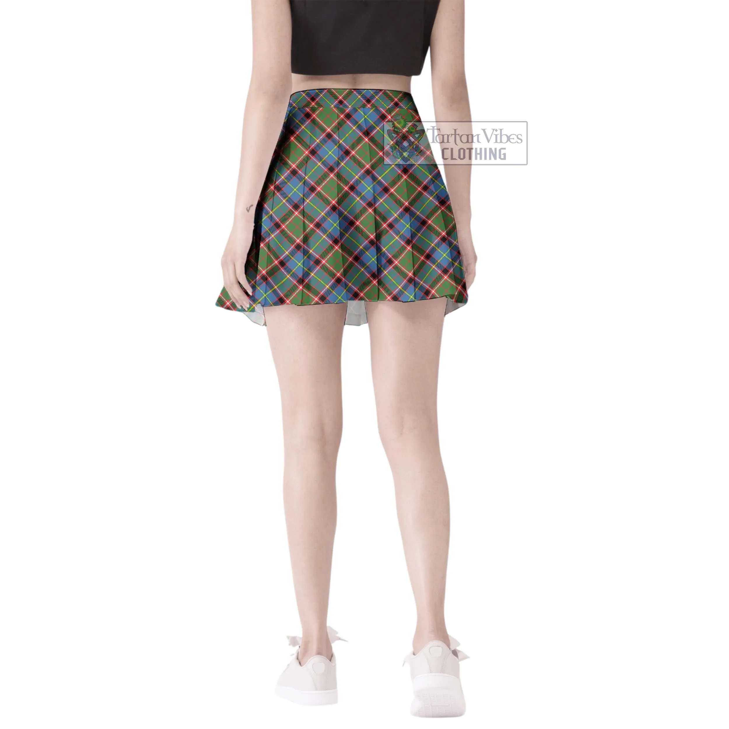 Aikenhead Tartan Women's Plated Mini Skirt