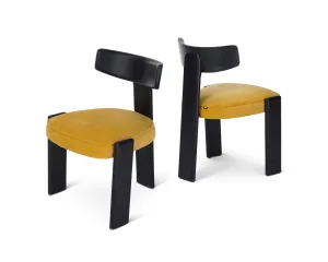 Albi Dining Chair - Morgan Ochre (set of 2)