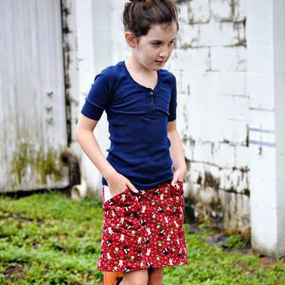 Alder Skirt for kids - imagine gnats