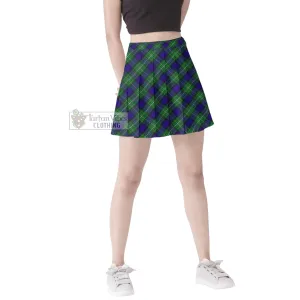 Alexander Tartan Women's Plated Mini Skirt