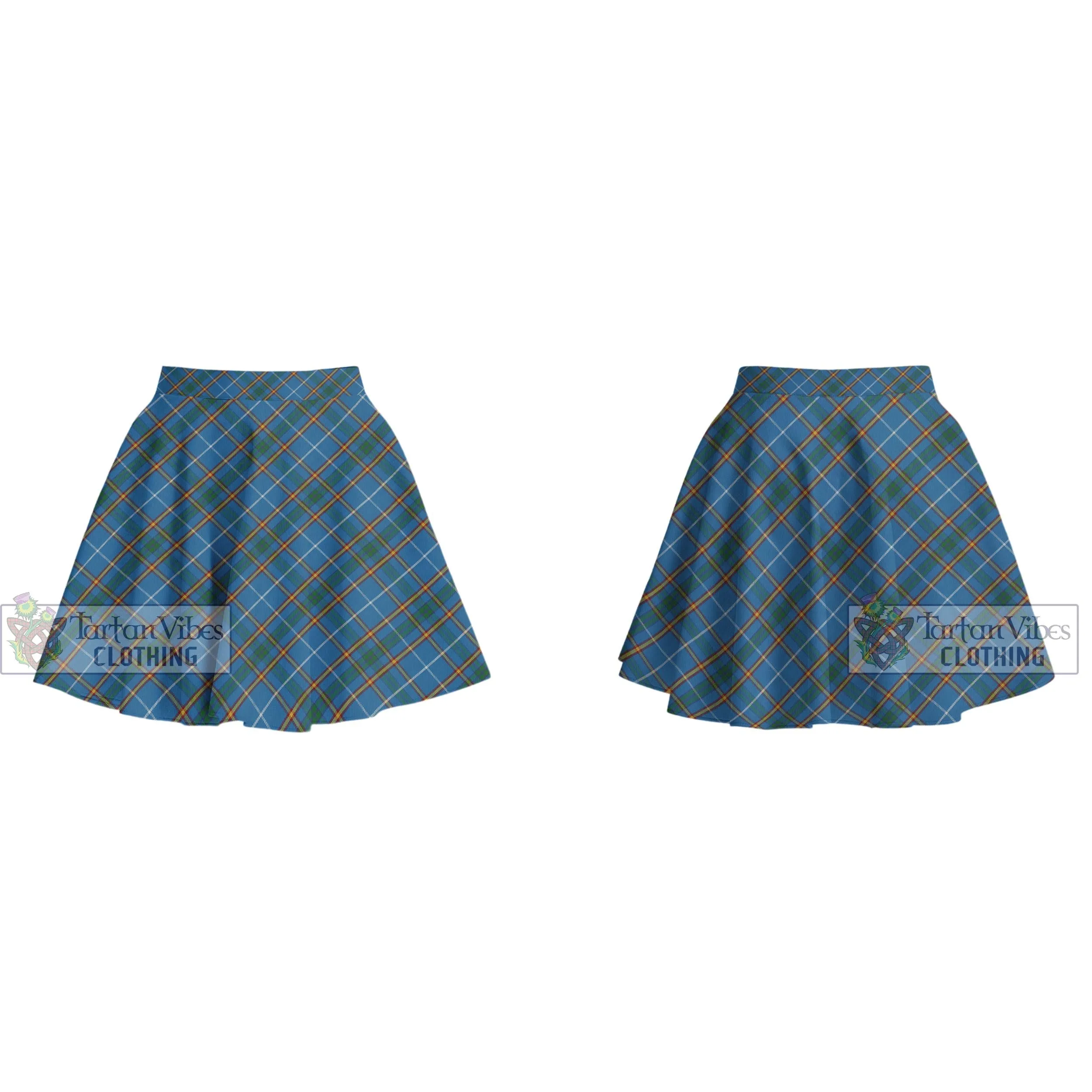 Bain Tartan Women's Plated Mini Skirt