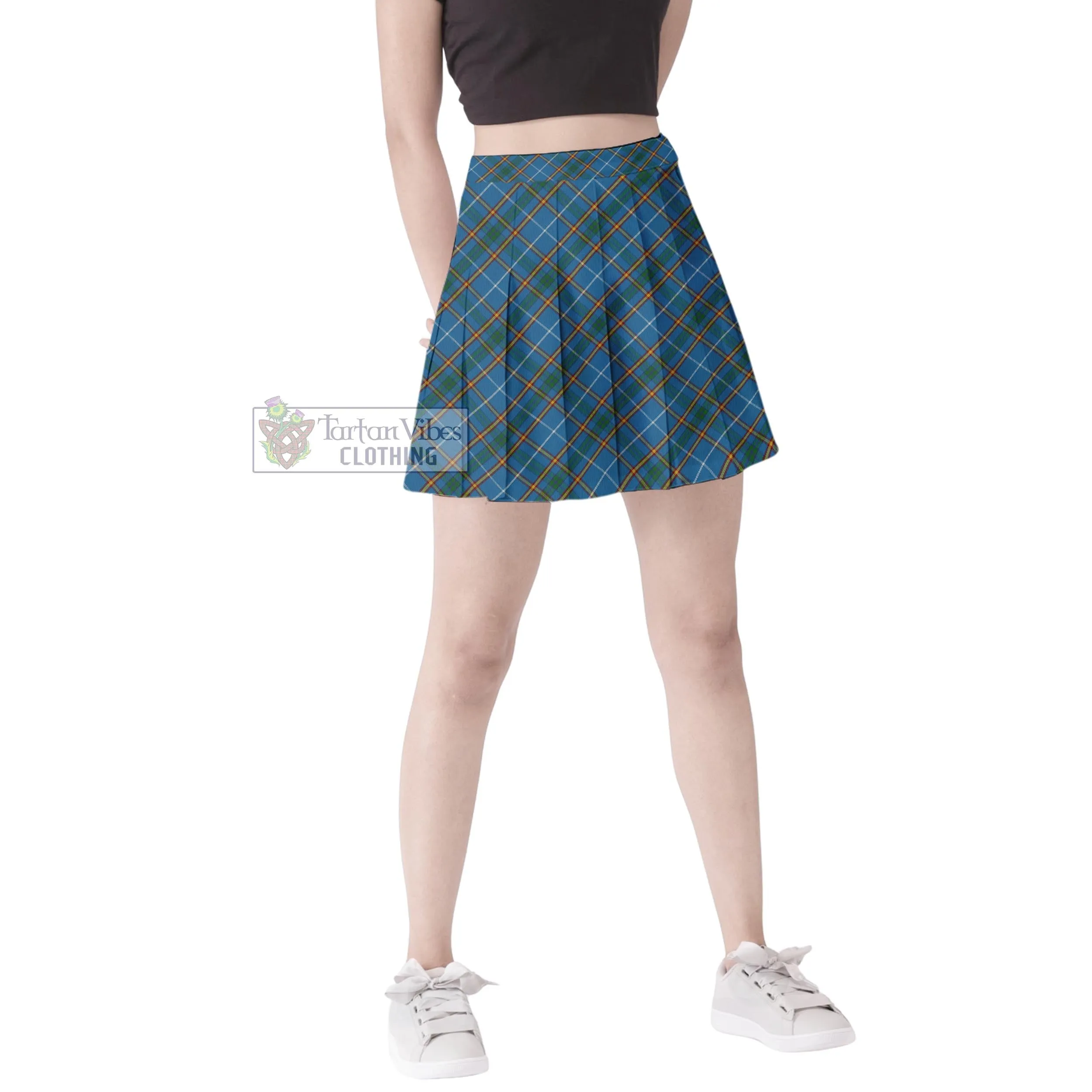 Bain Tartan Women's Plated Mini Skirt