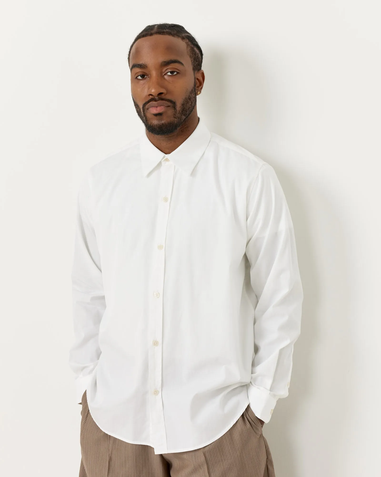 Banquet Shirt in White