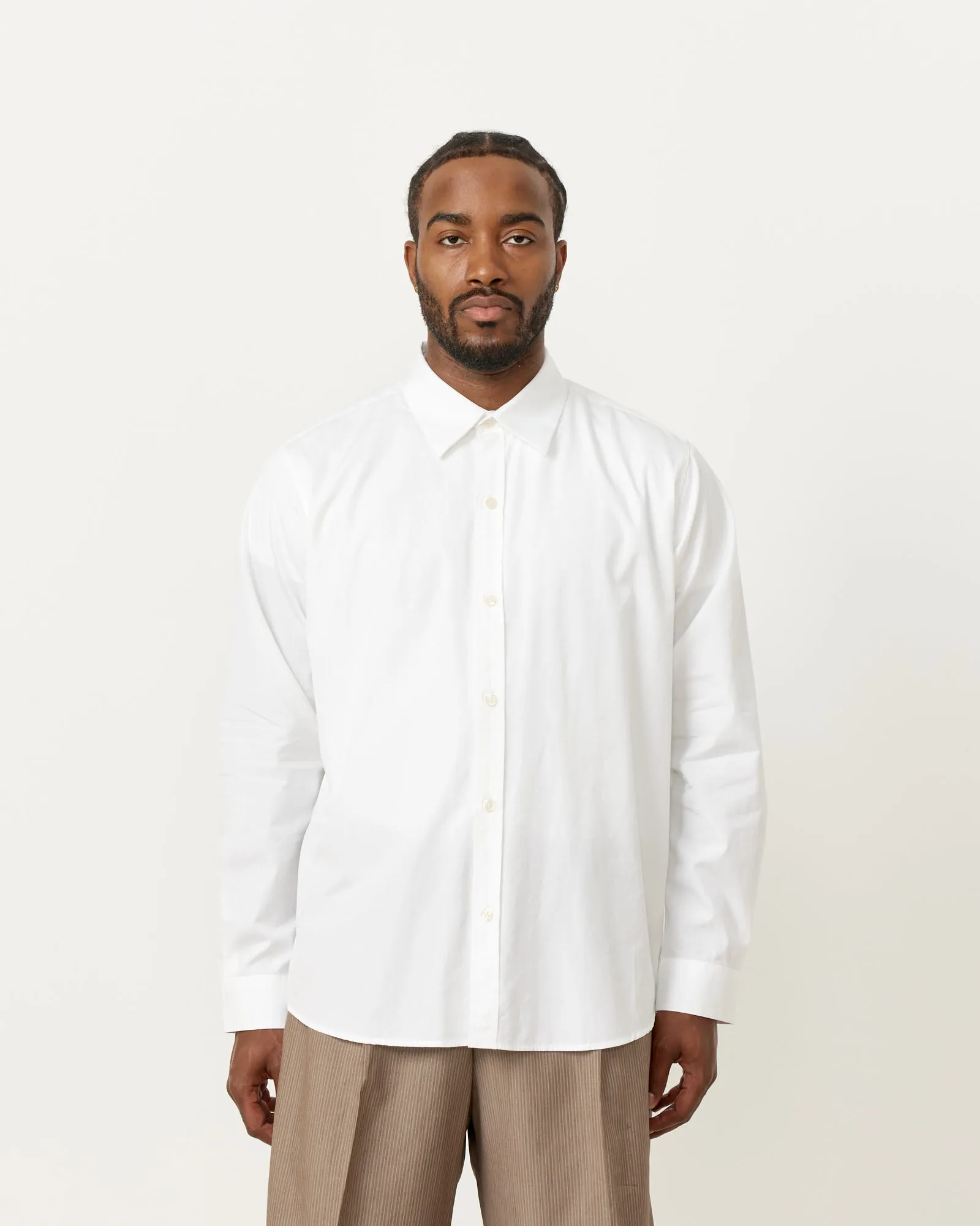 Banquet Shirt in White