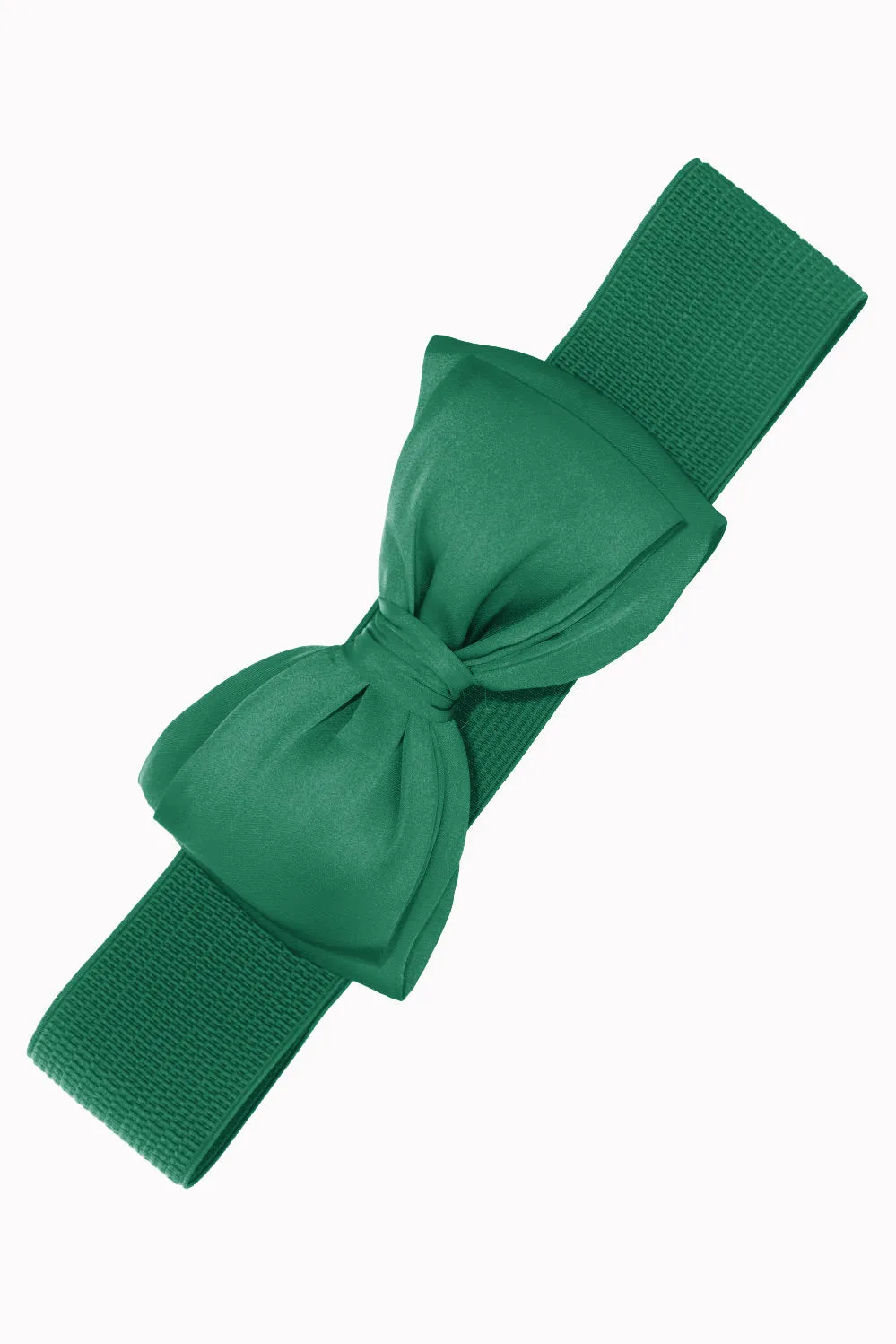 Bella Bow Belt in Green by Banned