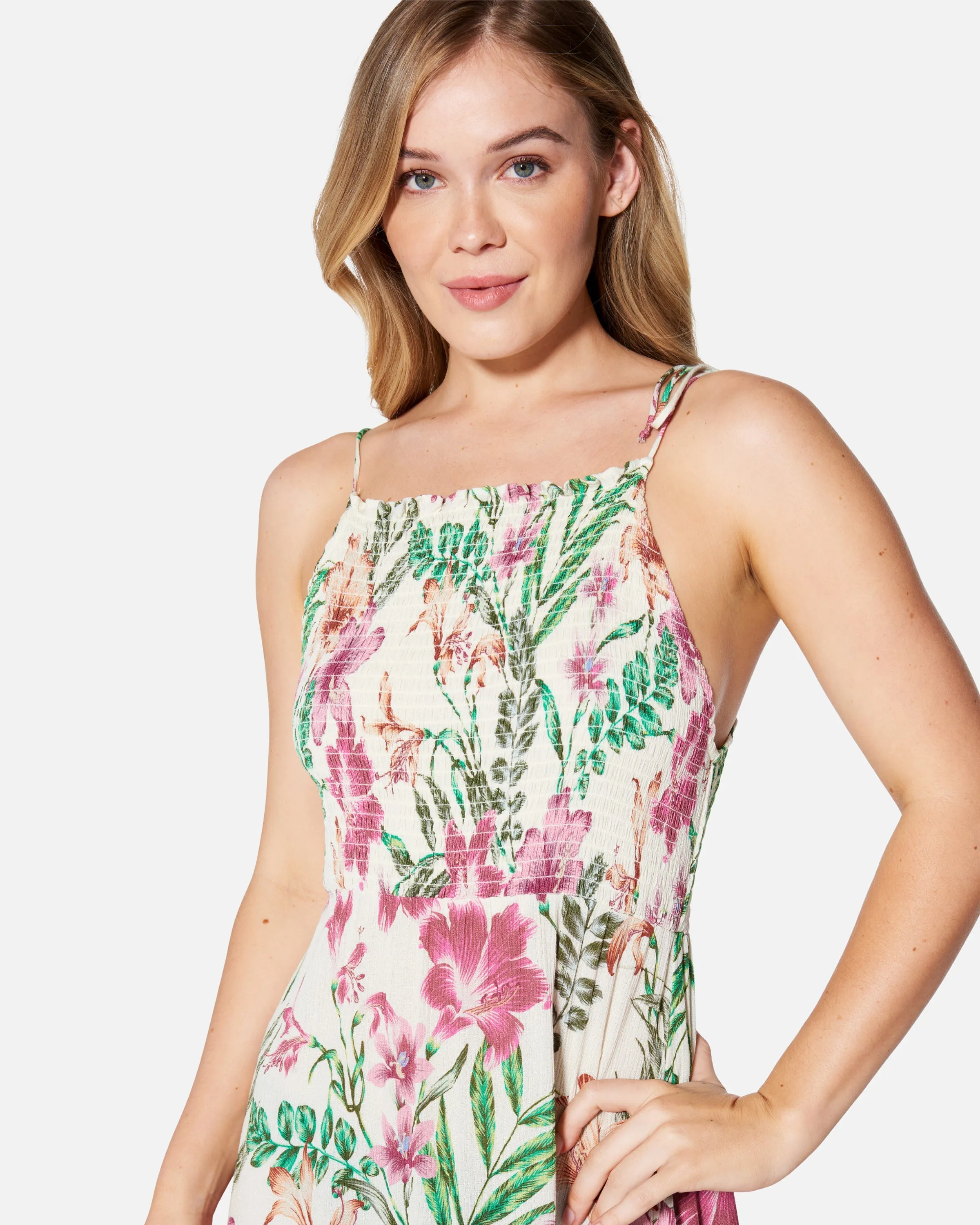 BOTANIC WONDER MIDI DRESS