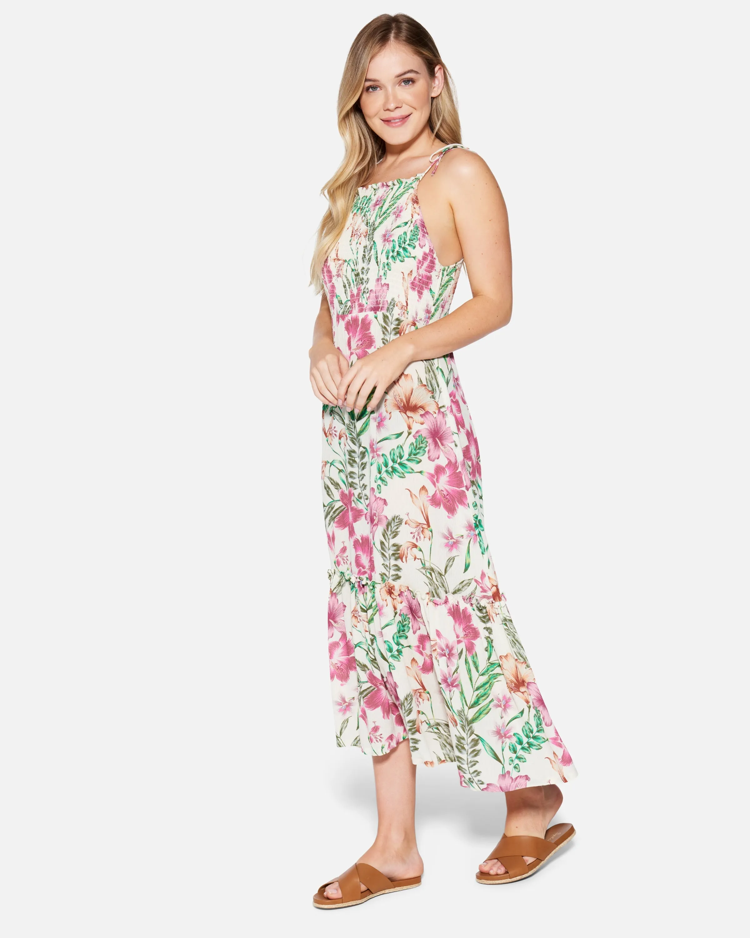 BOTANIC WONDER MIDI DRESS