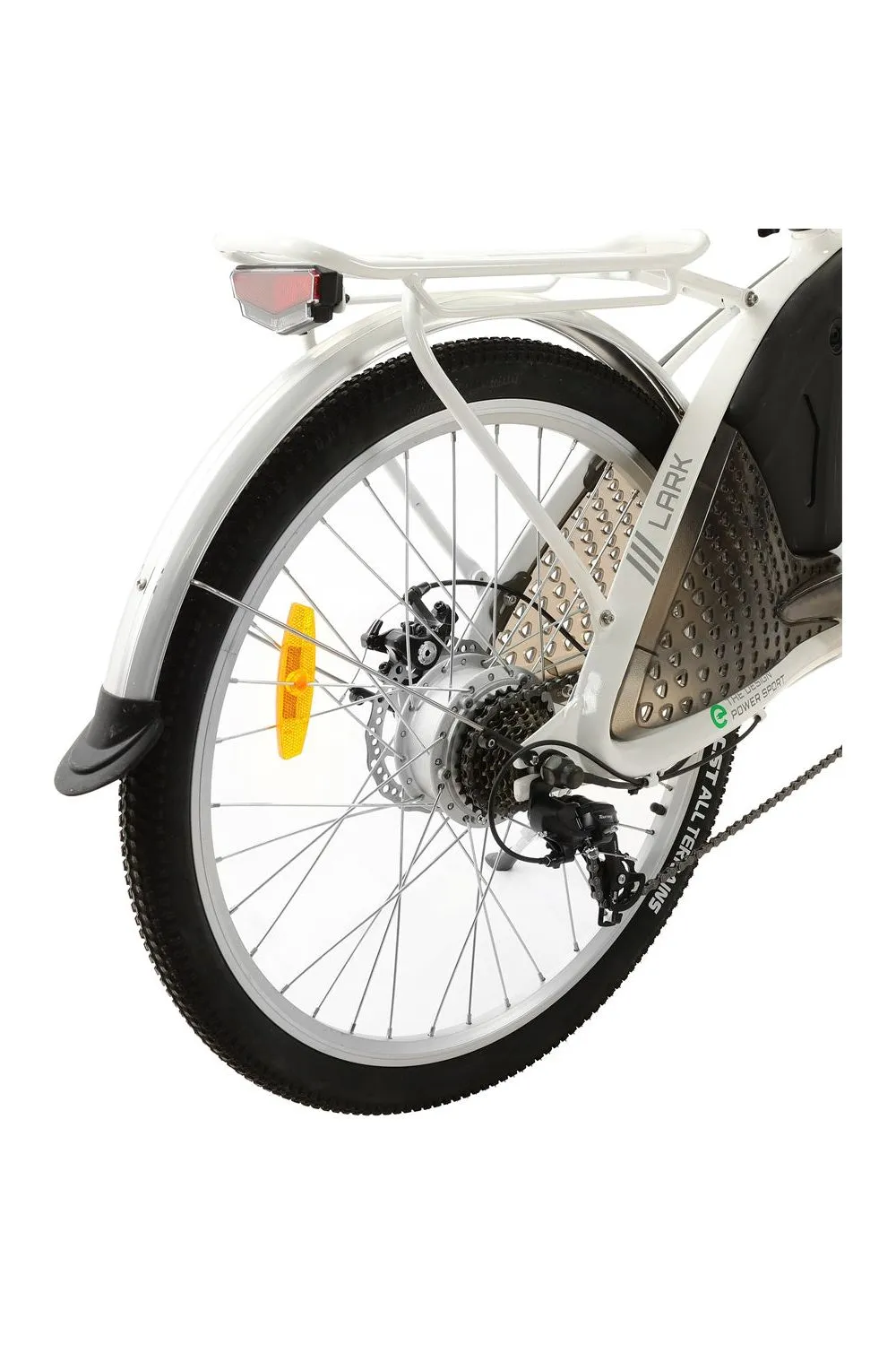 Ecotric Lark 36V/10Ah 500W Electric City Bike with Basket and Rear Rack