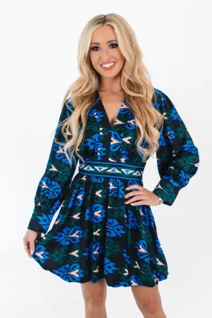 Electric Oasis Dress - Black