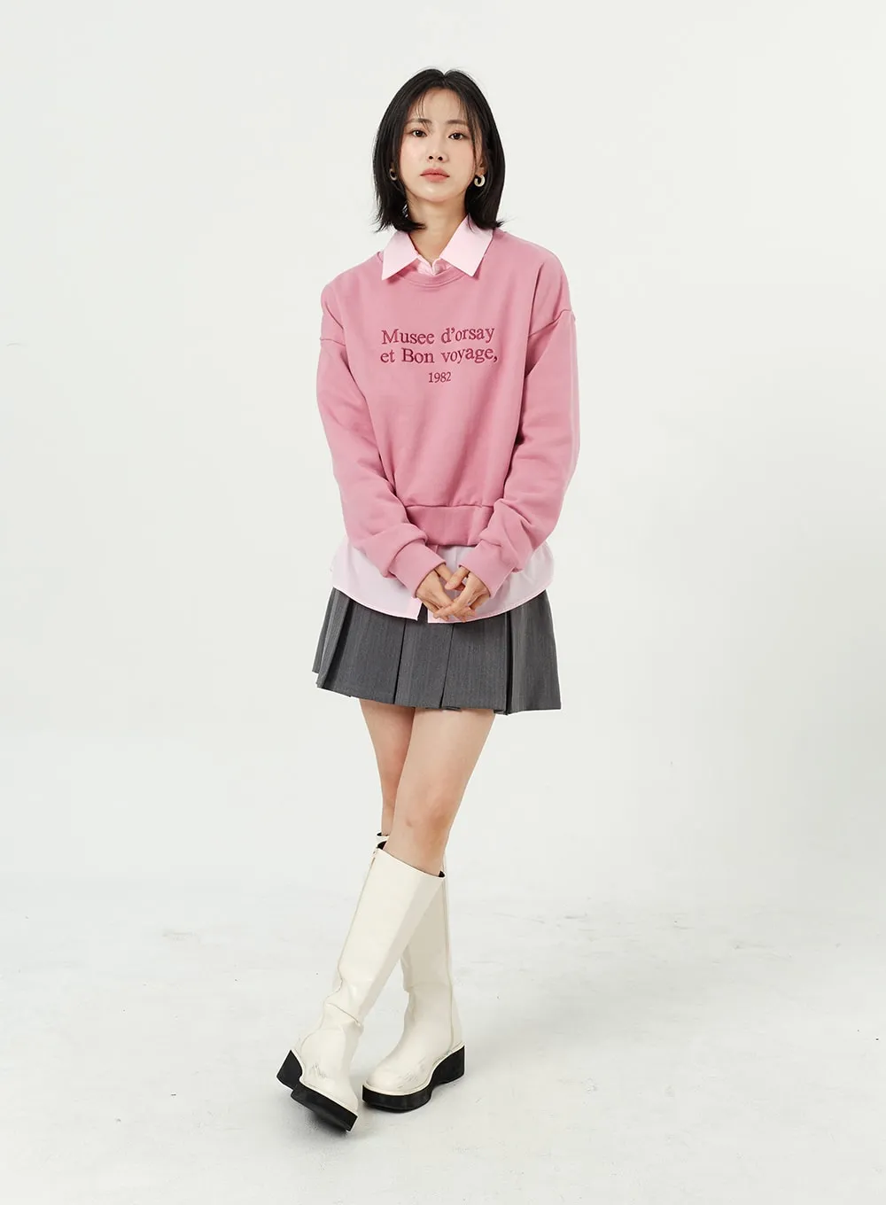 Embroidered Sweatshirt OM309