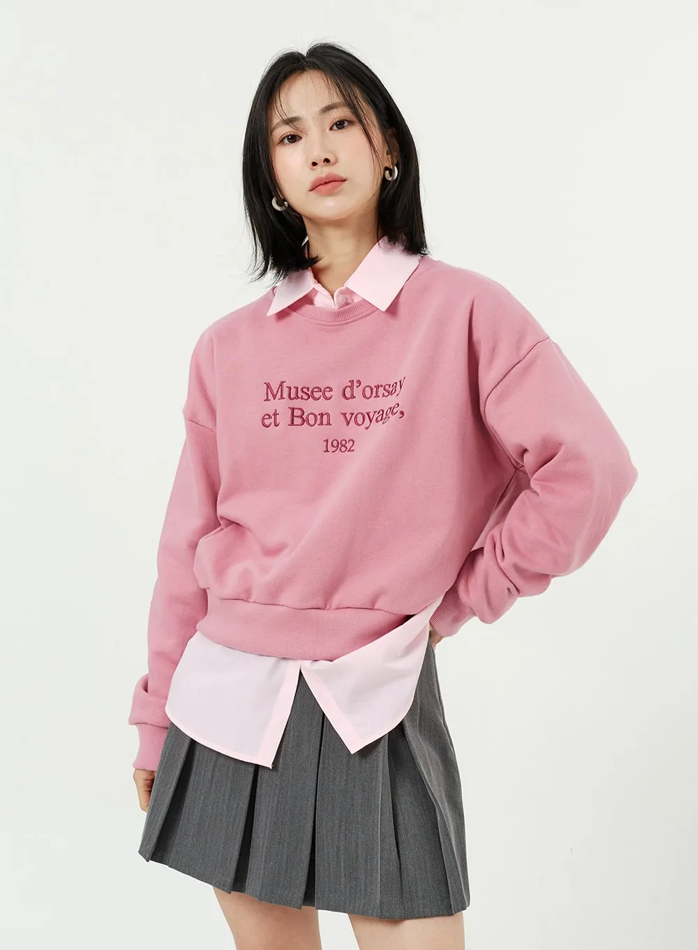 Embroidered Sweatshirt OM309