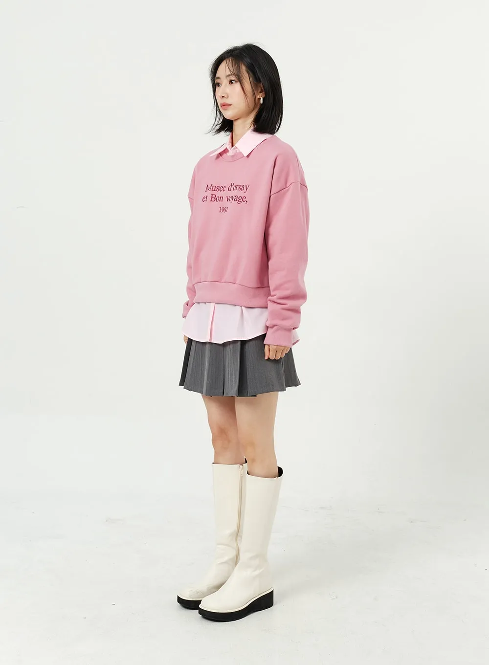 Embroidered Sweatshirt OM309