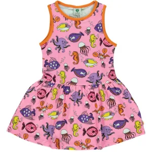 Fish Sleeveless Sun Dress - 1 Left Size 11-12 years