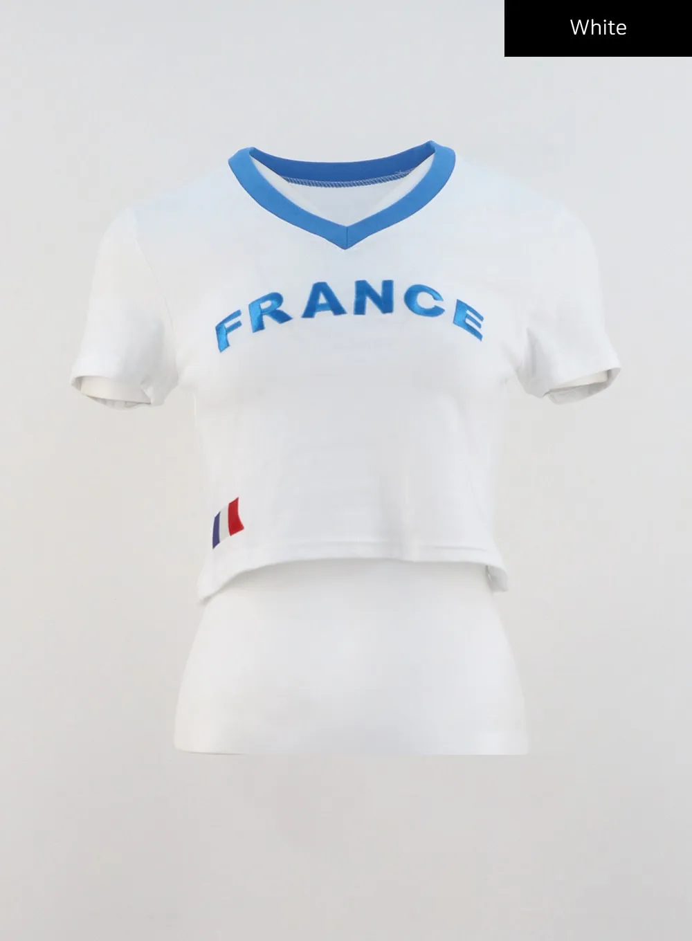 France V-Neck Tee CU315