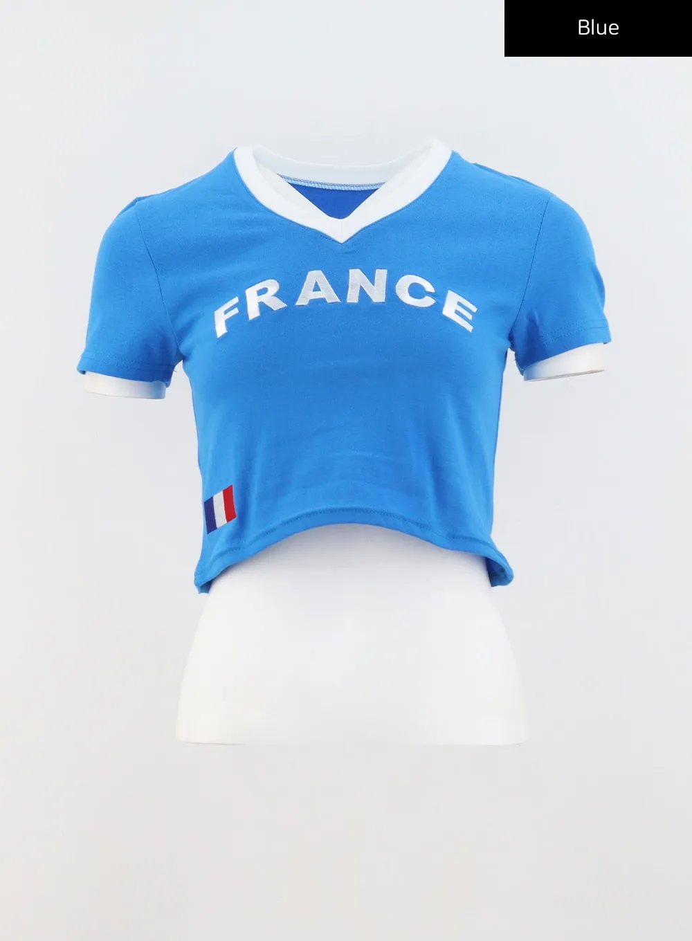 France V-Neck Tee CU315