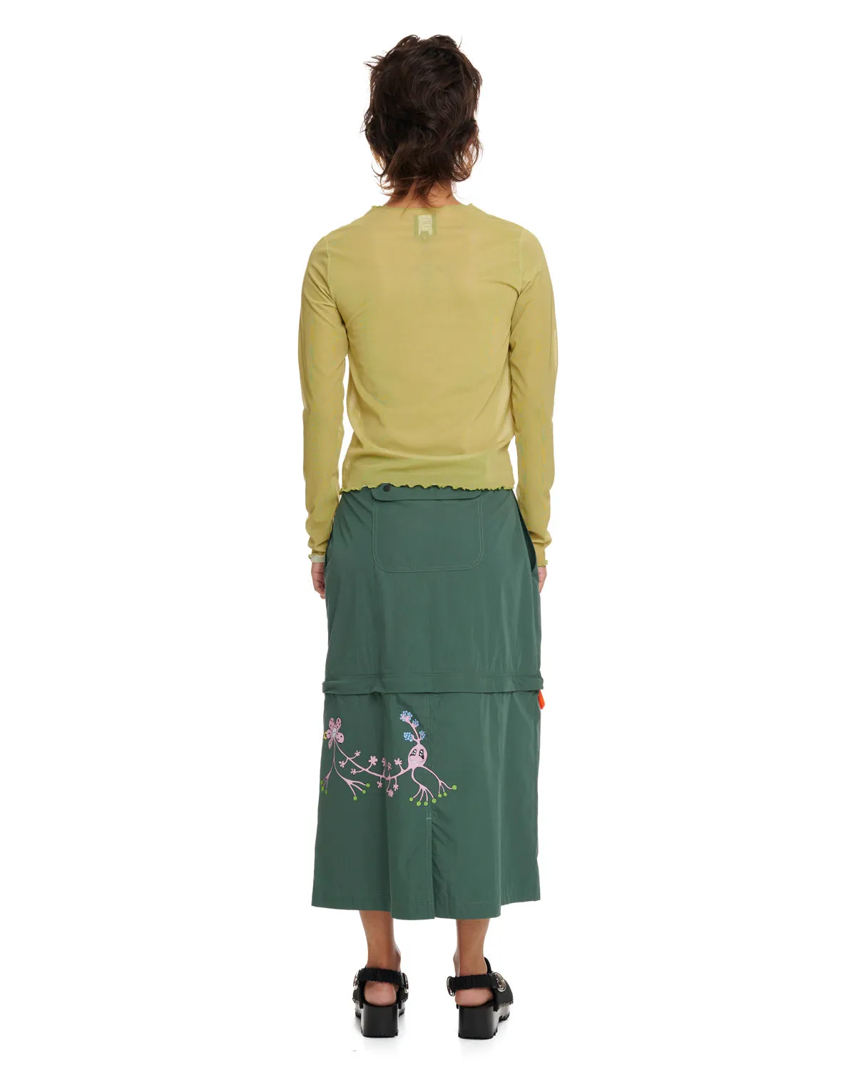 Gaspar Convertible Skirt - Forest Green