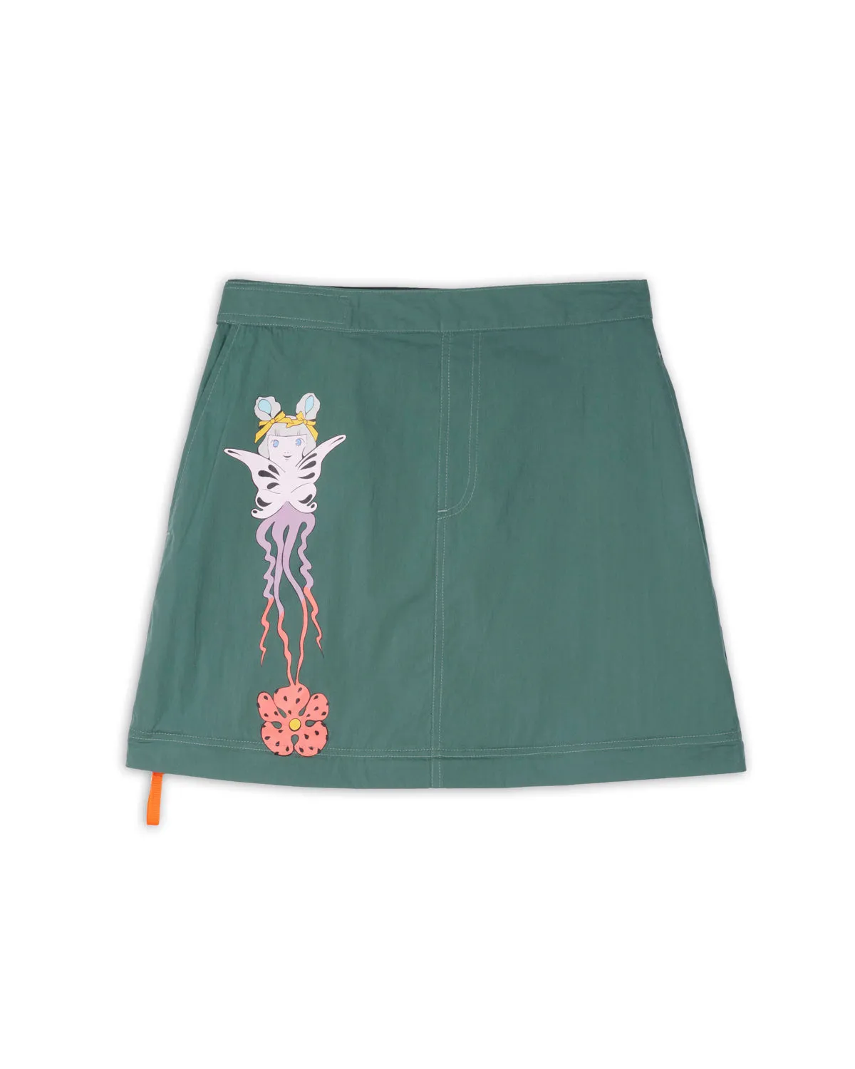 Gaspar Convertible Skirt - Forest Green