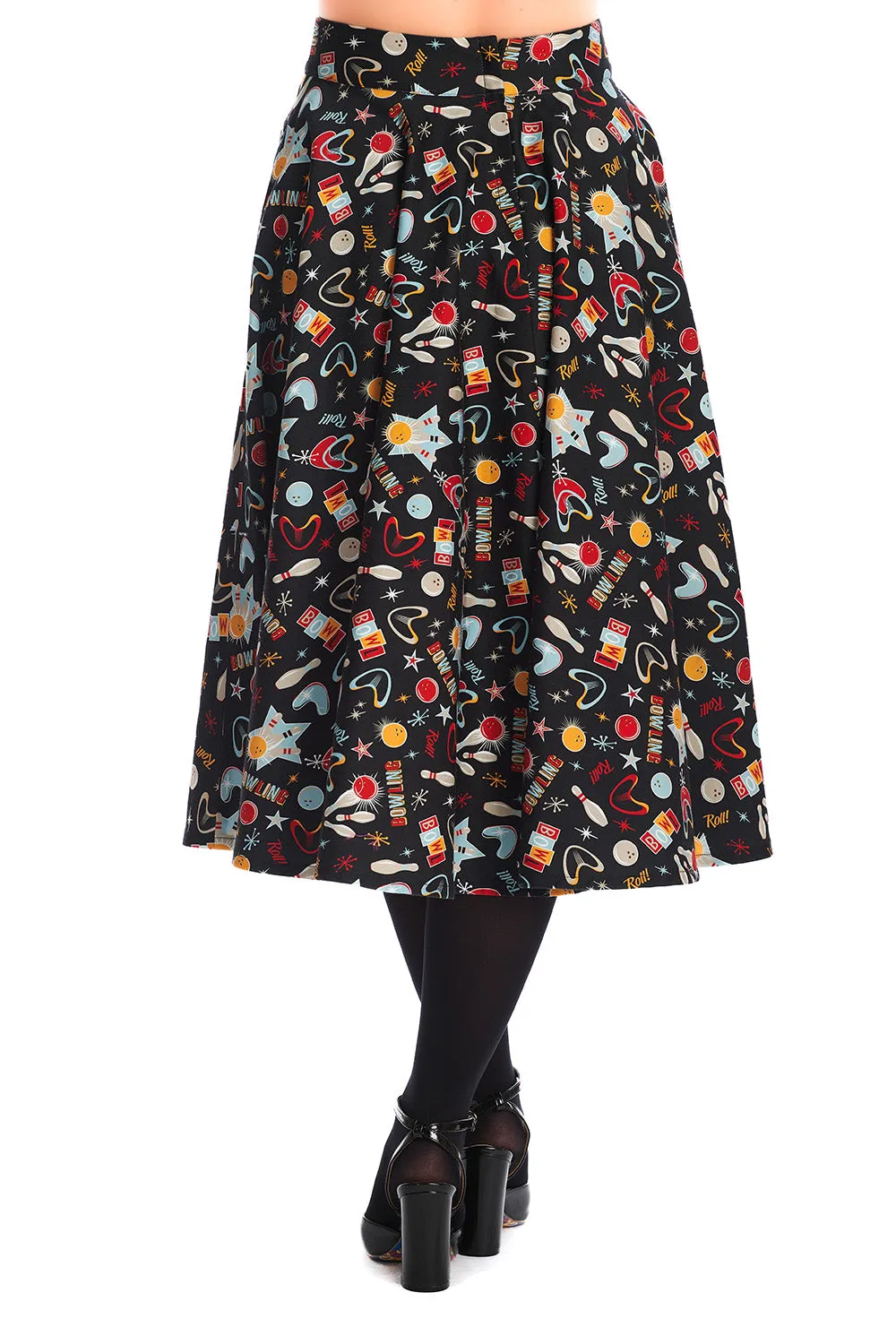 Lets go Bowling Skirt by Banned