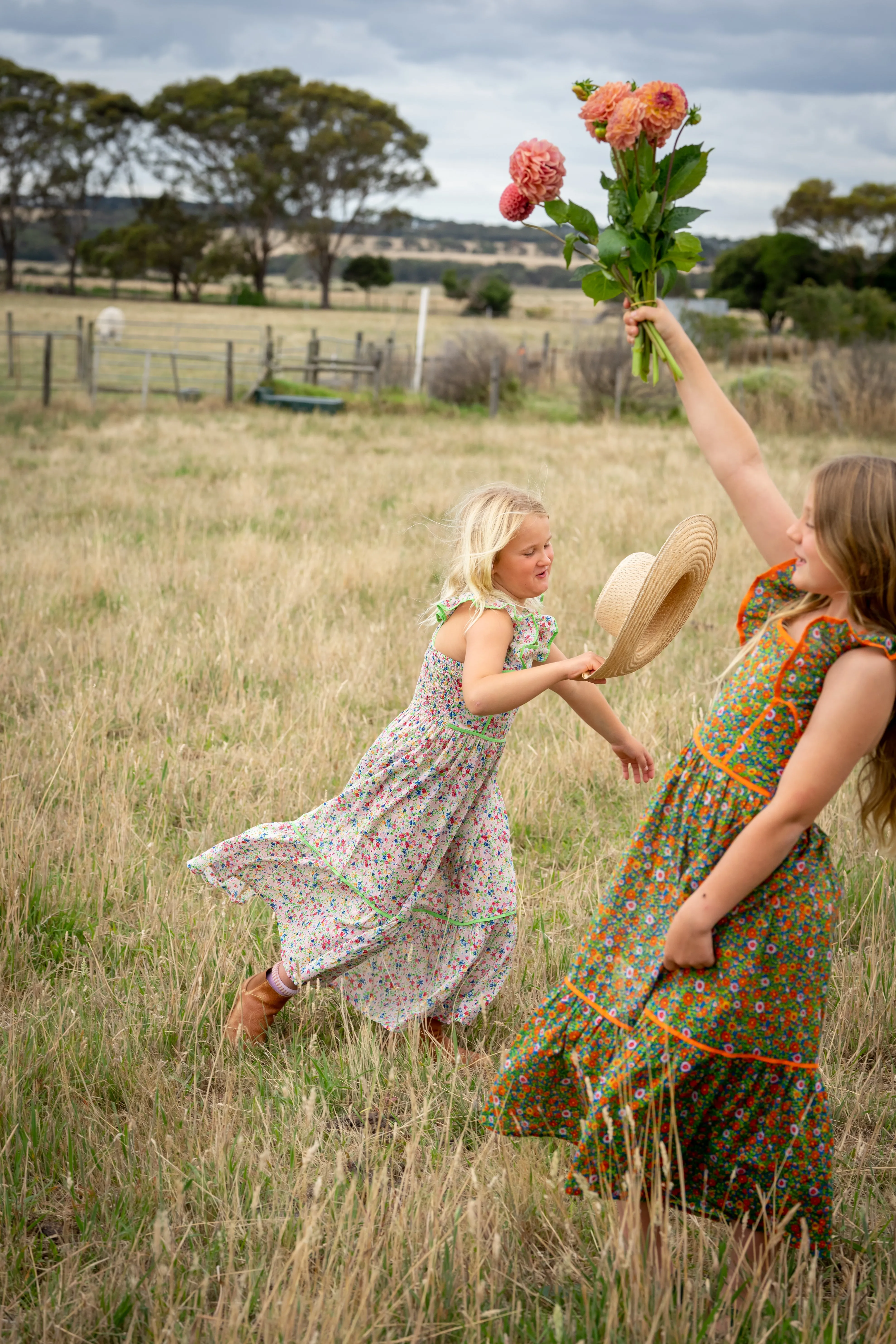 Lilas Dress Pink Summer Blossom