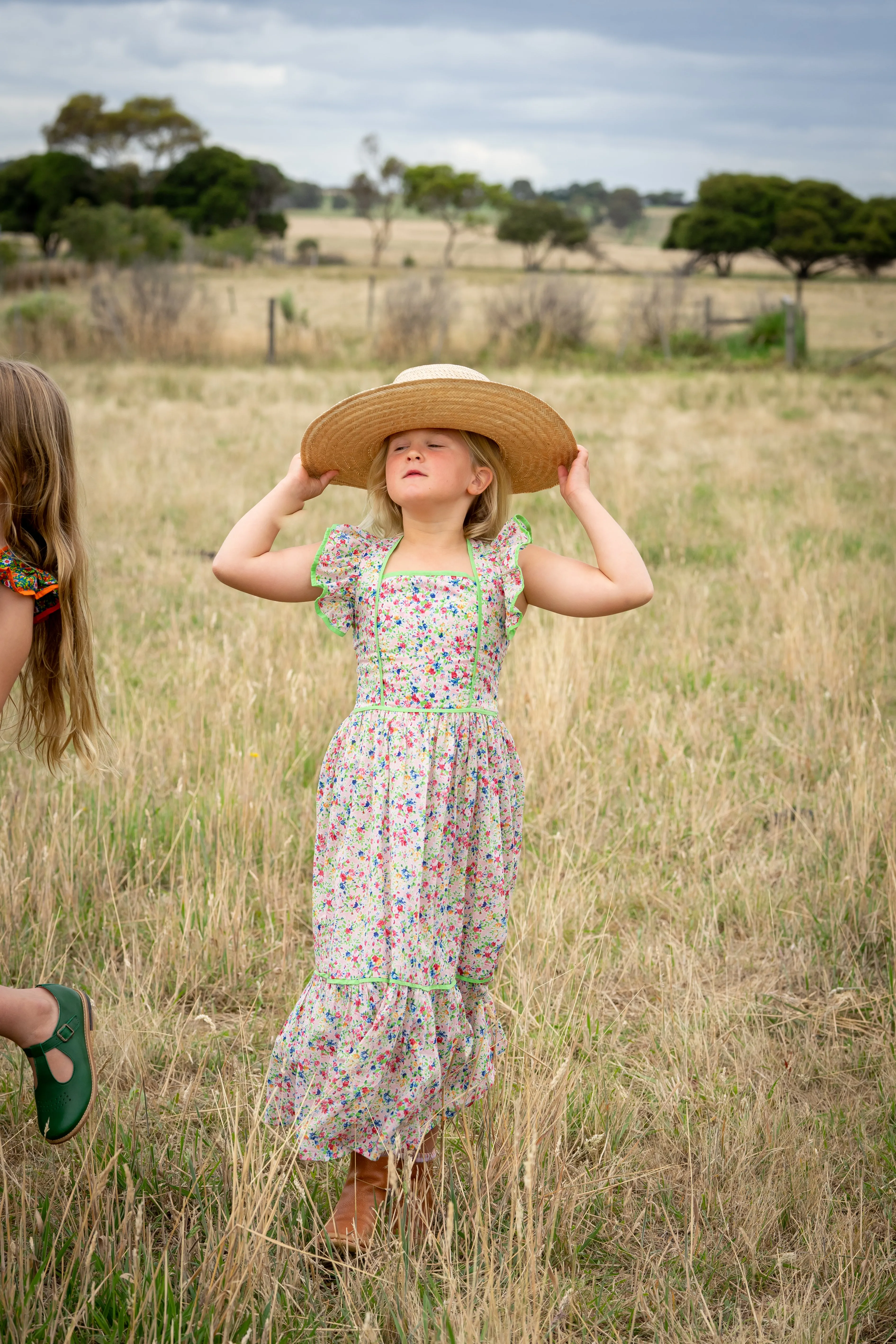 Lilas Dress Pink Summer Blossom