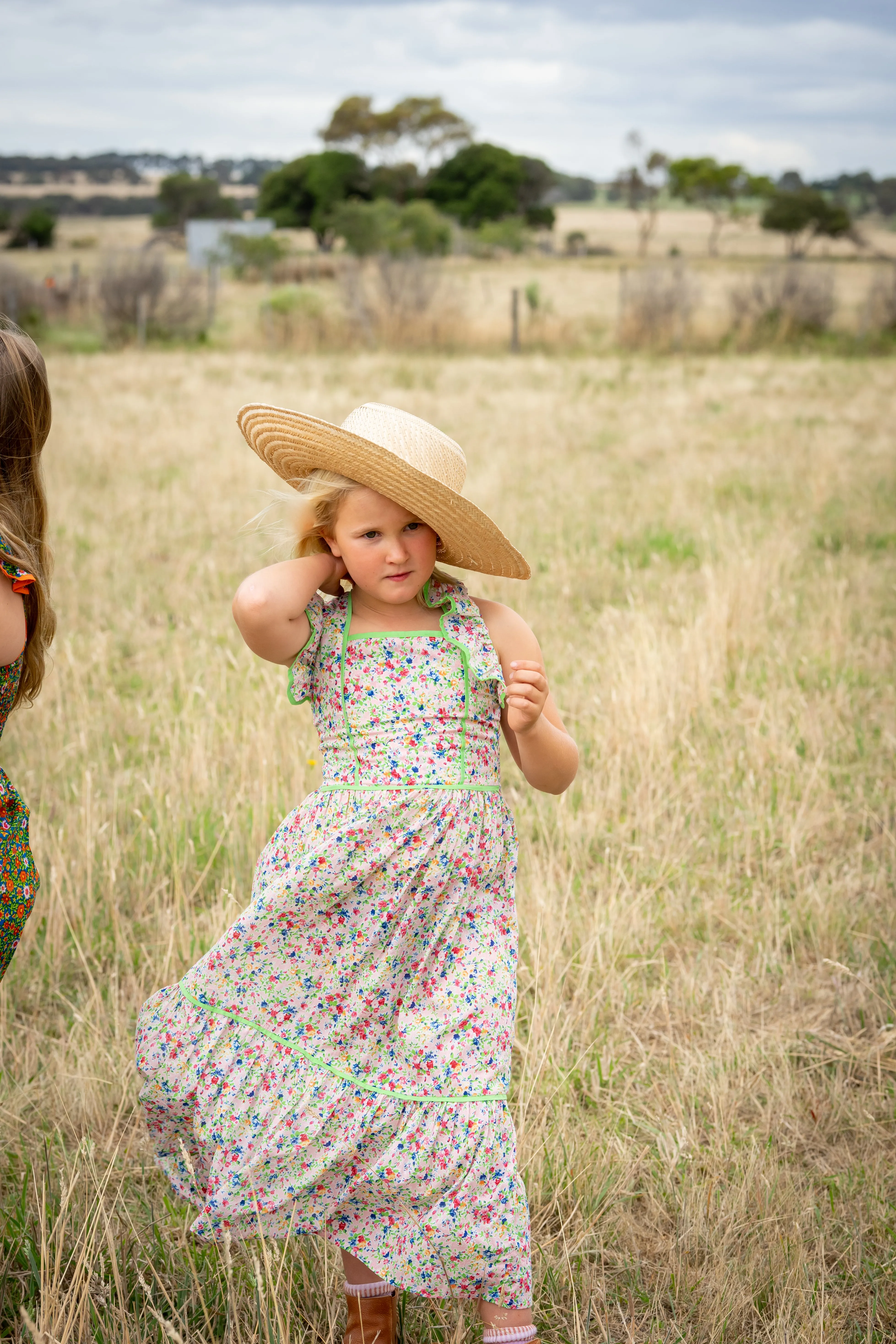 Lilas Dress Pink Summer Blossom