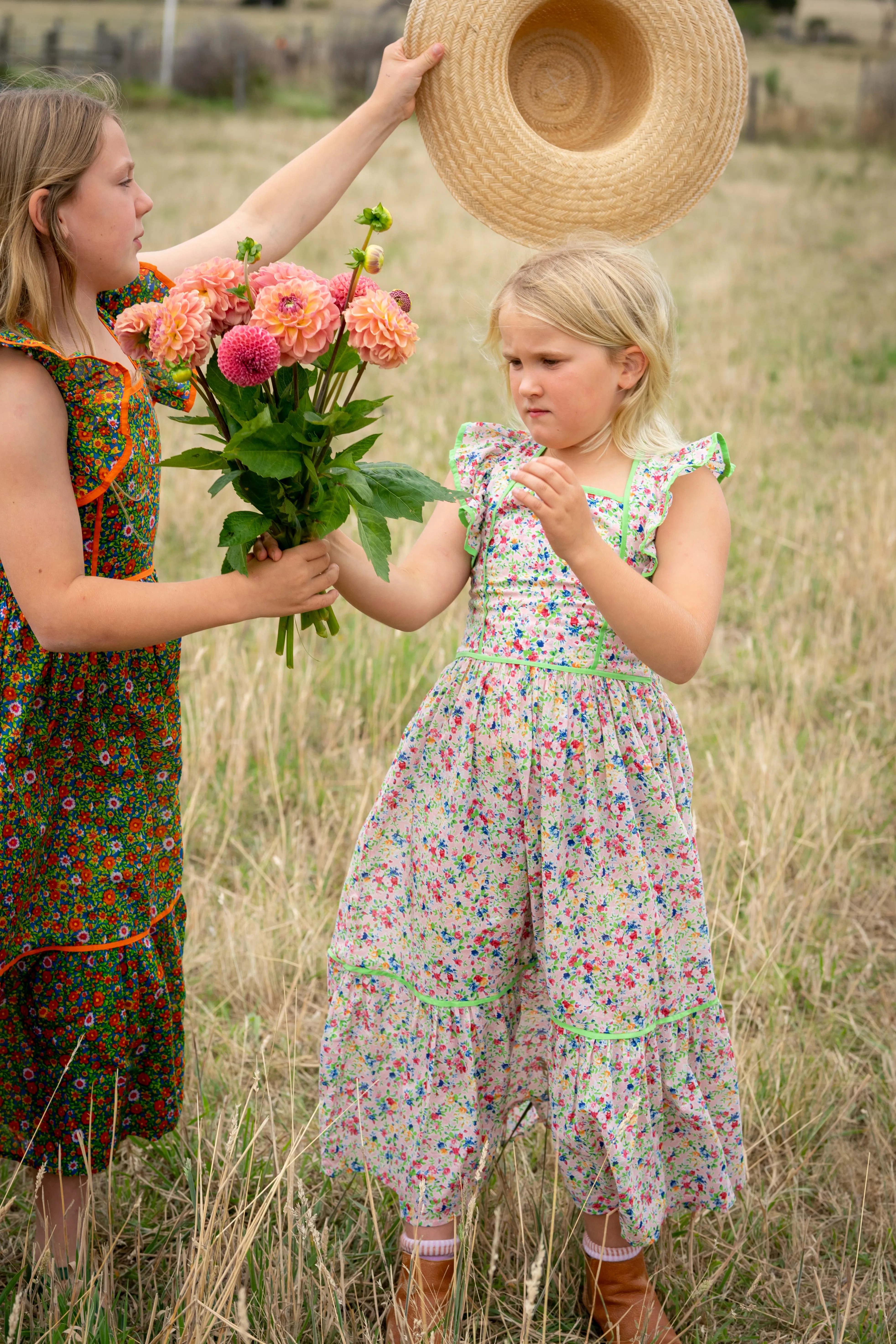 Lilas Dress Pink Summer Blossom