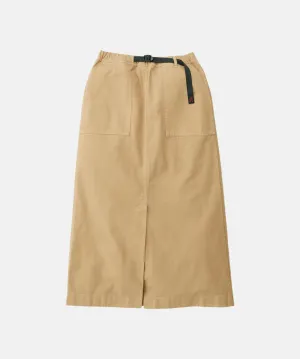 Long Baker Skirt in Chino