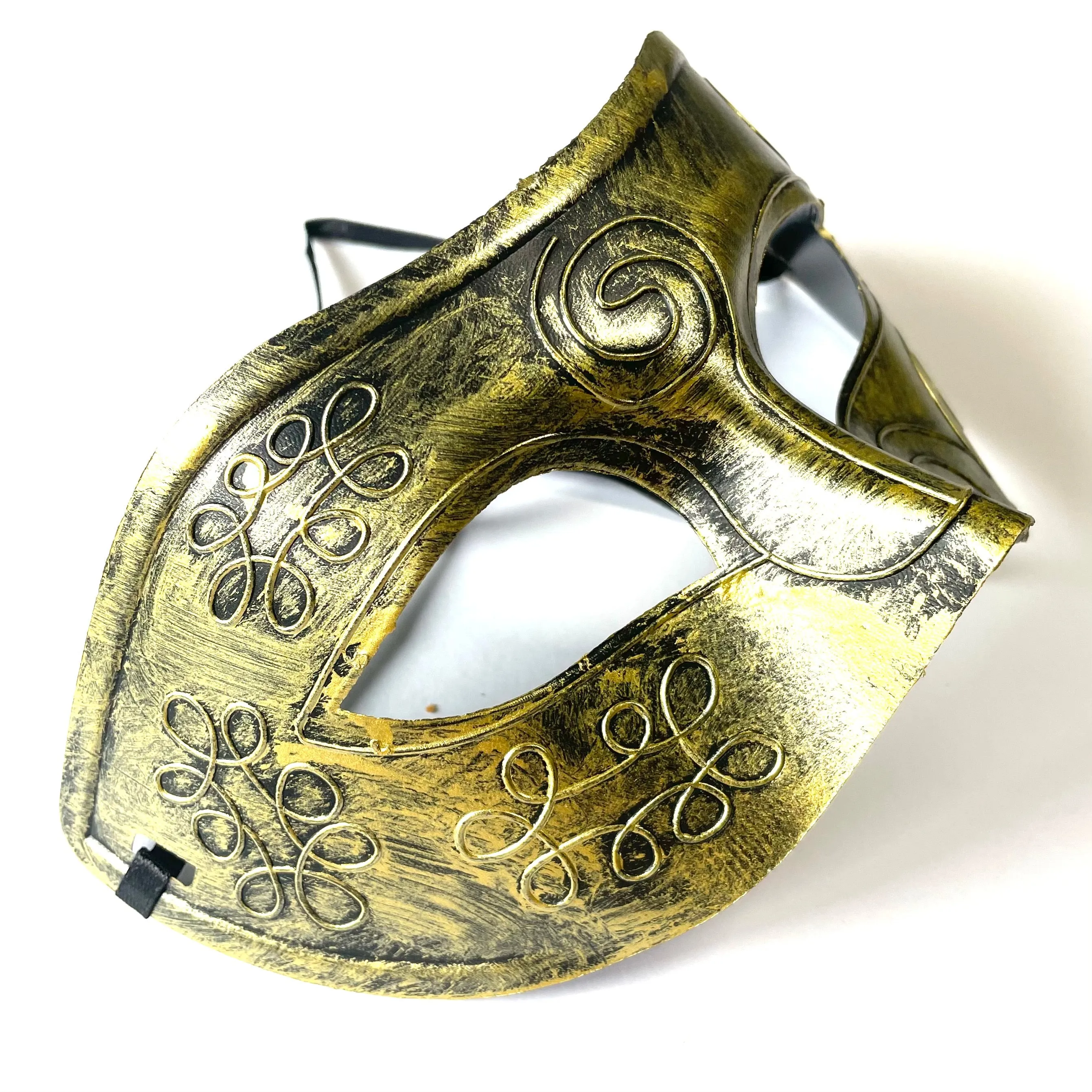 Man Sexy Elegant Masquerade Ball Party Mask - Gold ((Style 8))