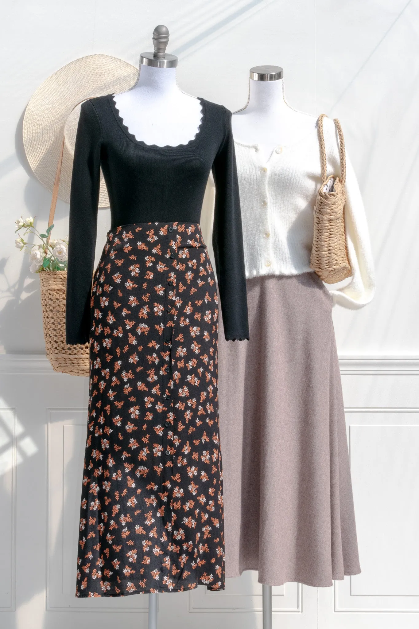 Maple Lane Midi Skirt