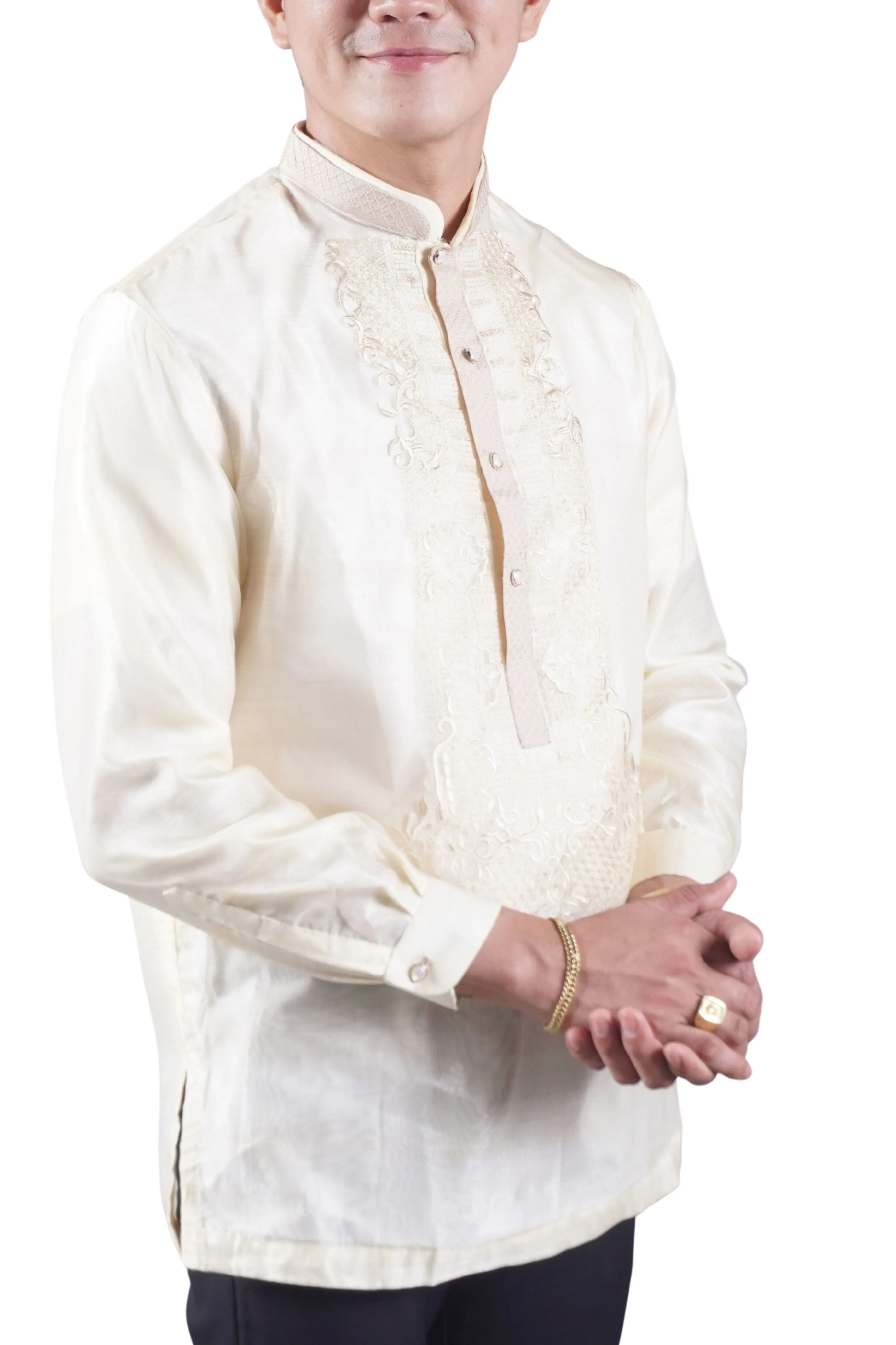 Men's Organza Elegante Barong Tagalog - Liam JN41