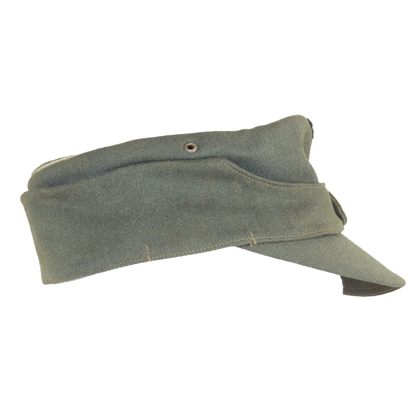 Original German WWII Gebirgsjäger Mountain Trooper Officer M43 Bergmütze Field Cap with Edelweiß Badge