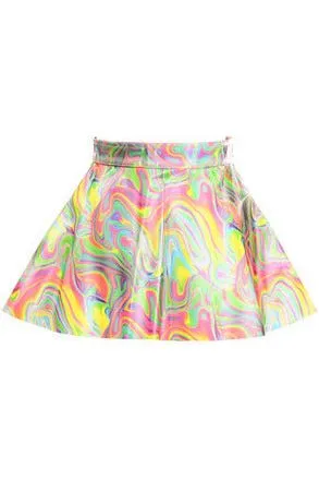 Retro Swirl Skirt