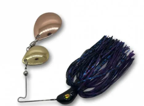 Spin Wright 1/2oz Spinner Bait Rigged With 6 Inch Plastic