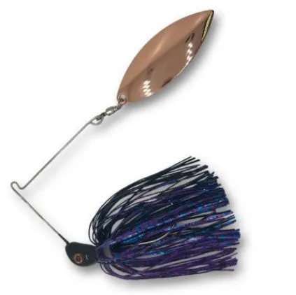 Spin Wright 5/8oz Spinner Bait Rigged With 6 Inch Plastic