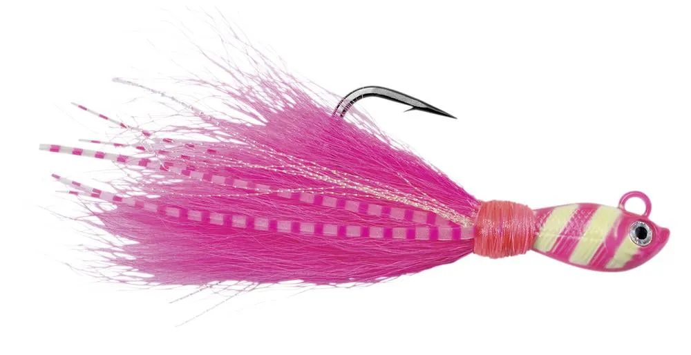 SPRO Power Bucktail Zebra Hair Jig w/ O'Shaughnessy Hook