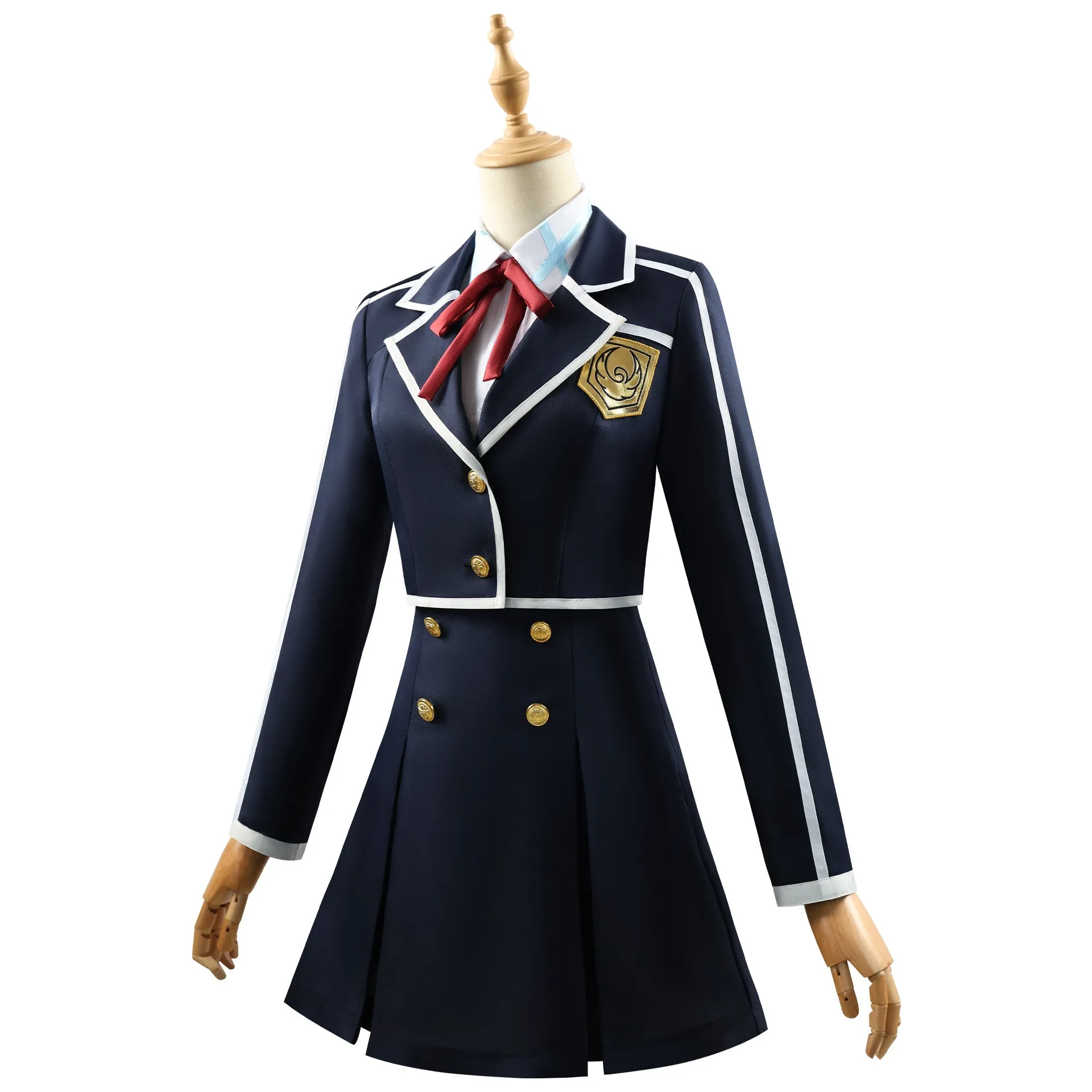 Sword Art Online SAO Yuuki Asuna Yuki Asuna School Uniform Cosplay Costume