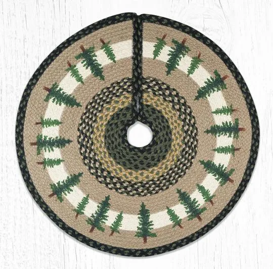 TSP-116 Tall Timbers Printed Tree Skirt Round 30"x30"