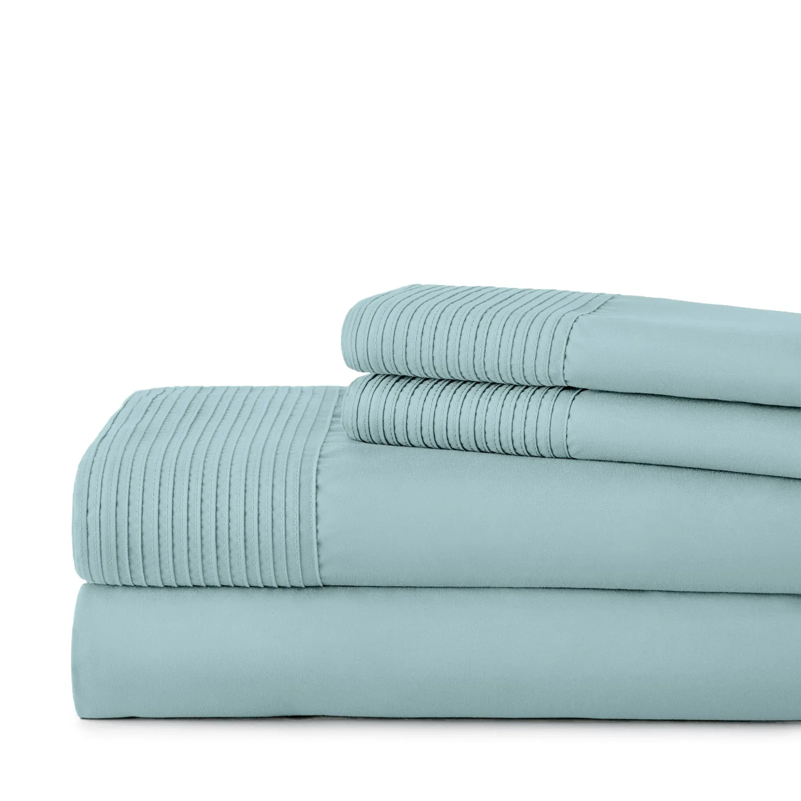 Vilano Extra Deep Pocket Pleated Sheet Set in Earth Tones