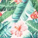 Voodoo Vixen Plus Size 1950s Tropical Print Swing Skirt