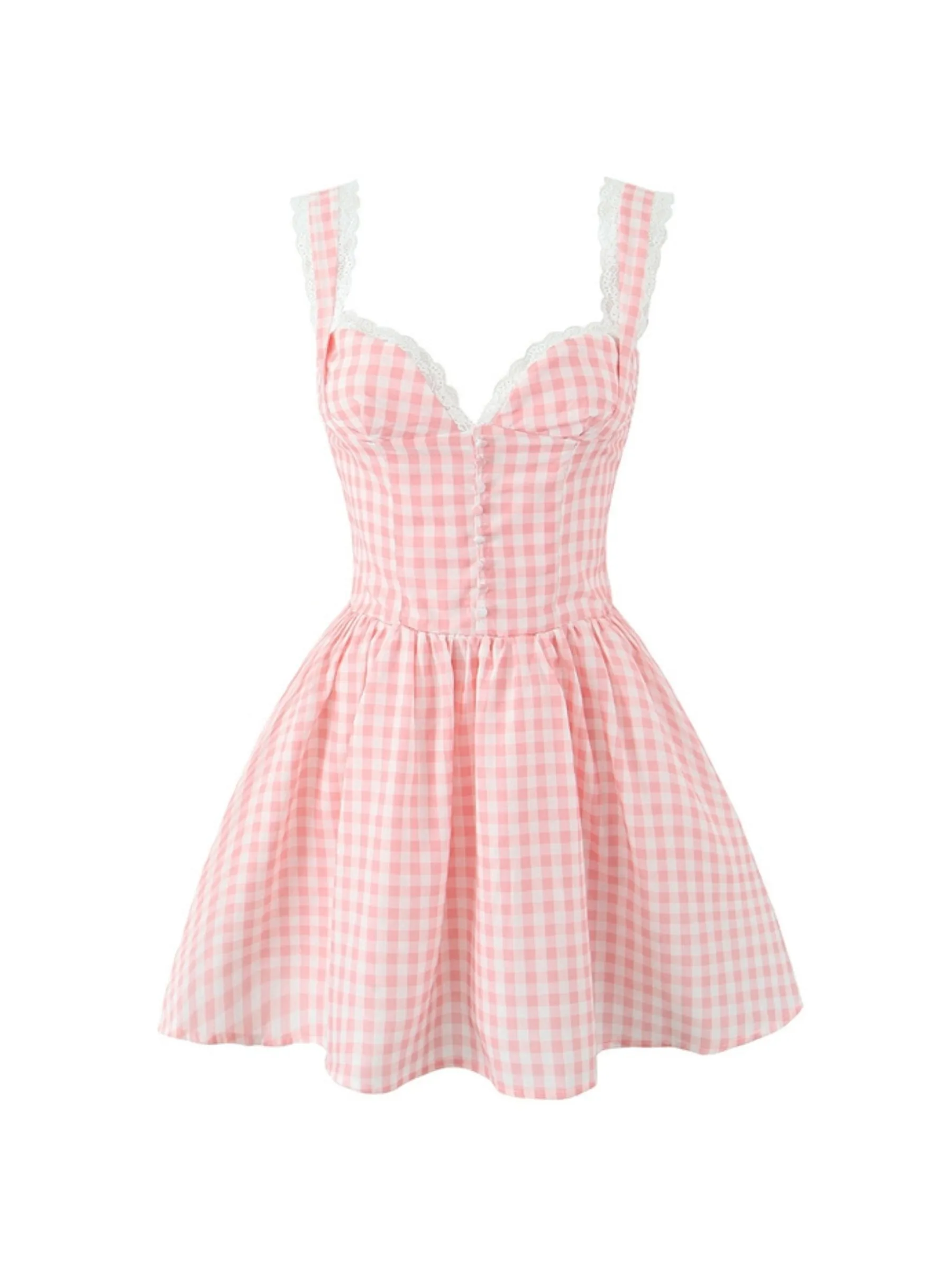 Wendy Mini Dress in Pink