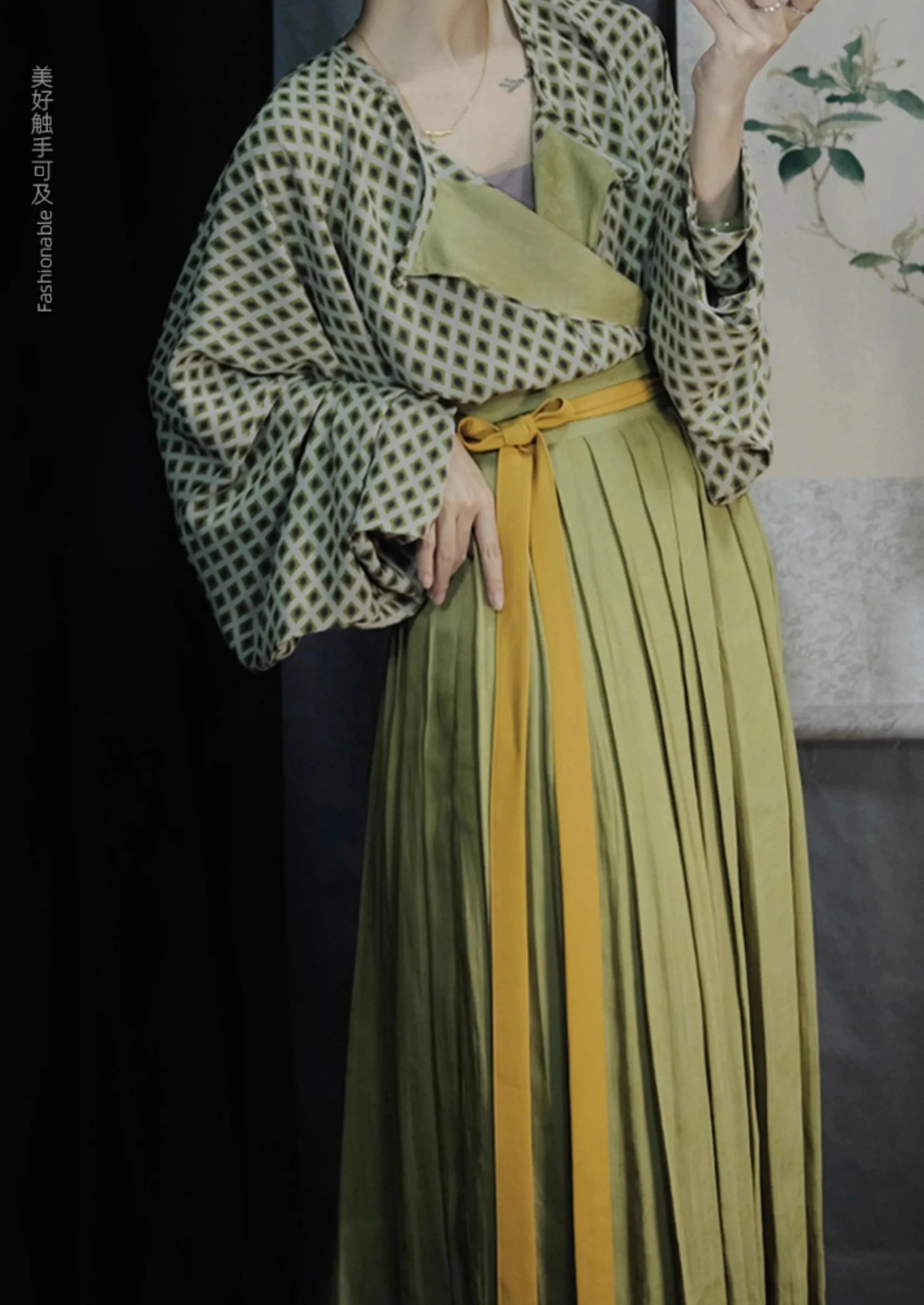 Wizard of Oz 绿野仙踪 Chiffon Modernized Tang Hanfu